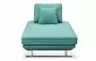 Диван-трансформер Bergamo угловой, мятно-бирюзовый