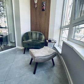 Кресло Hygge, слоновая кость/золото
