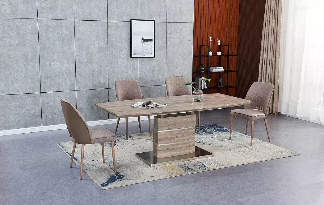 Стол раскладной Toscana 160-200, дуб - фото 2