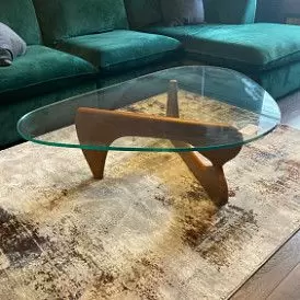 Стол журнальный Muse (в стиле Noguchi), коричневый