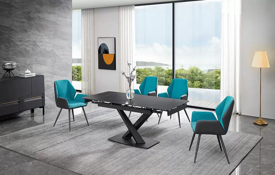 Стул Matilda, бирюзовый/антрацит - фото 2