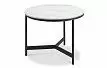 Набор из 2-х столов журнальных Fabio, белая керамика