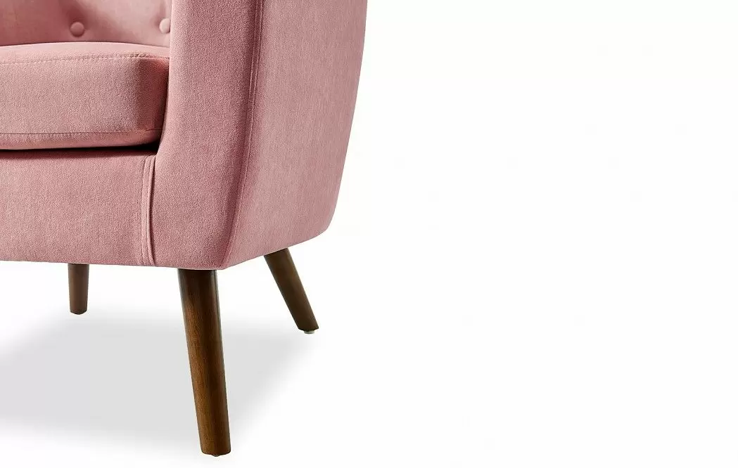 Кресло Florence, коралловый/орех - фото 7