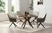 Стол Clark + 4 стула Emma