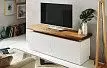 Тумба TV TV-120 Nayra, карамель/белый глянец