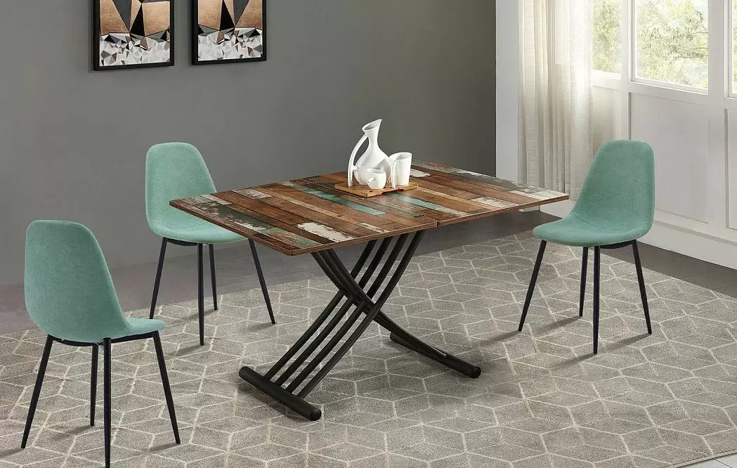 Стул Jackson, светло-зеленый/черный - фото 5