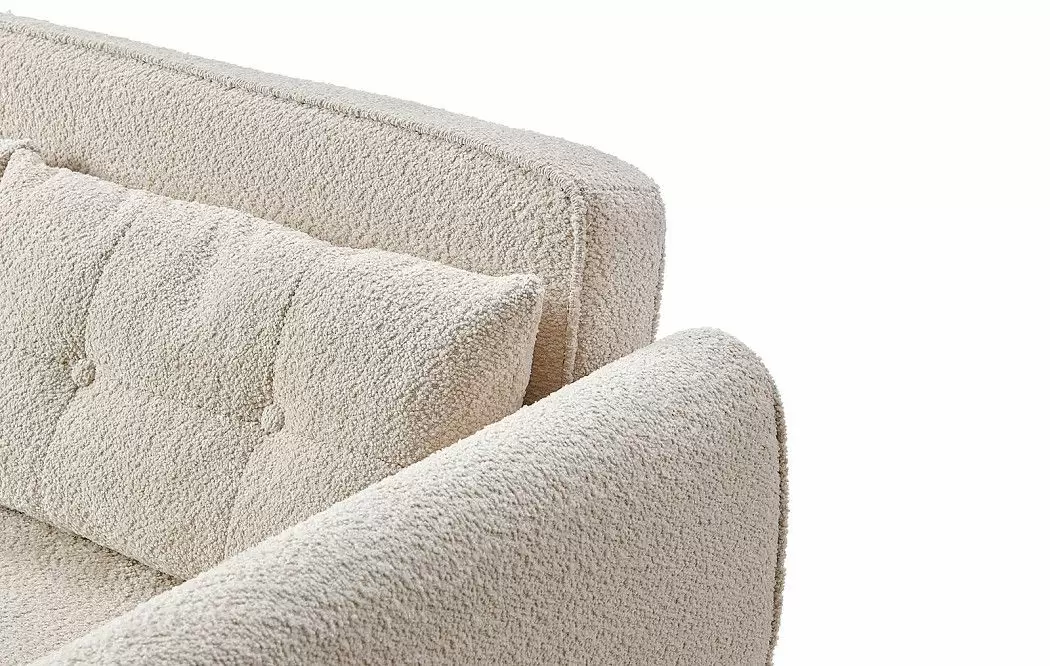 Диван-кровать Charm, кремовый тедди - фото 4