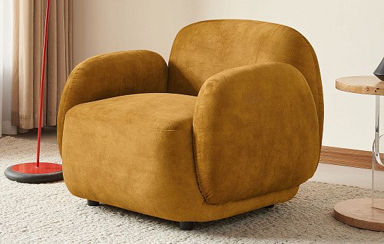 Кресло Chrissy, охра