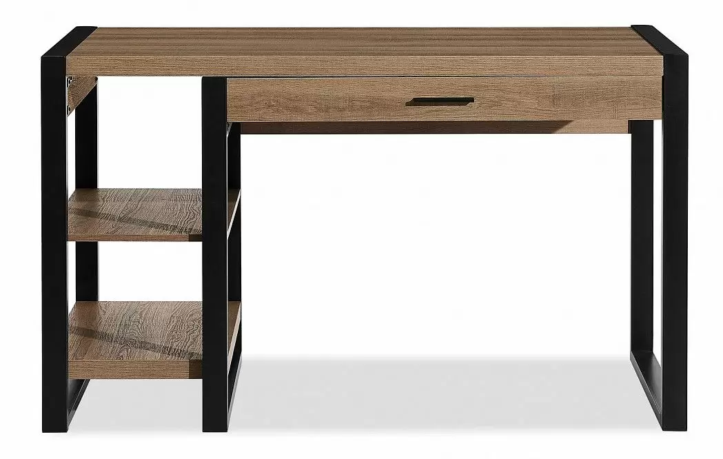Стол письменный Hans, орех/черный - фото 3