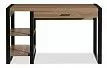 Стол письменный Hans, орех/черный