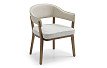 Стул Ernest, бежевый/серый/орех
