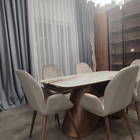 Стол Sorrento + 2 стула Berta + 2 стула Bern