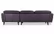 Диван Denver угловой (правый), фиолетовый
