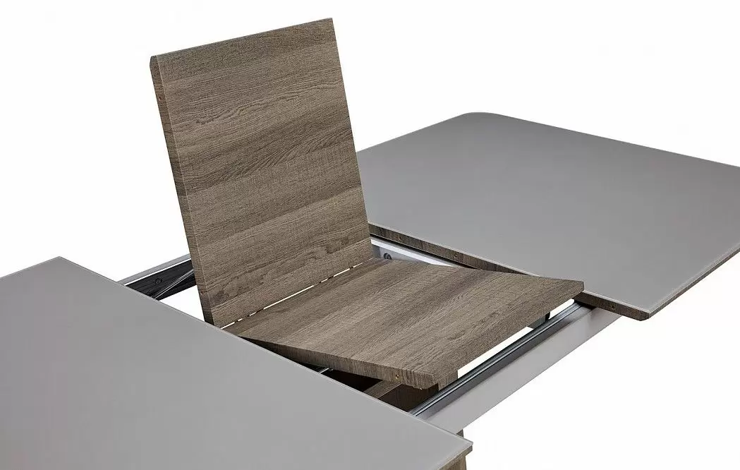 Стол раскладной Rosanna 160-200, серый - фото 13