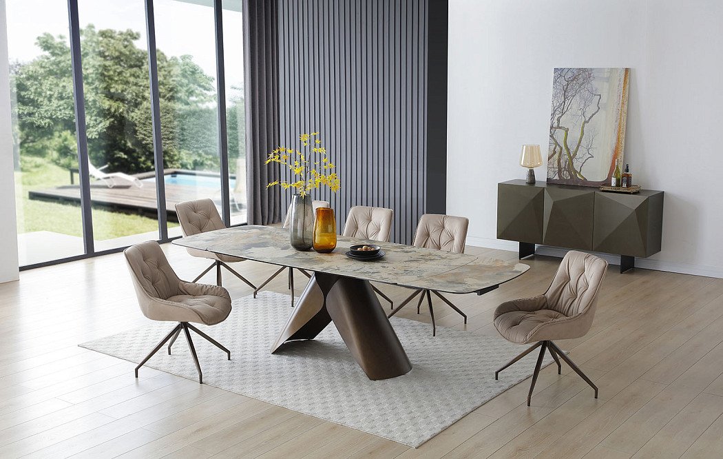 Стол Memphis + 4 стула Joely - фото 2