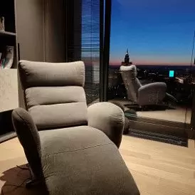 Кресло-реклайнер Star, серый