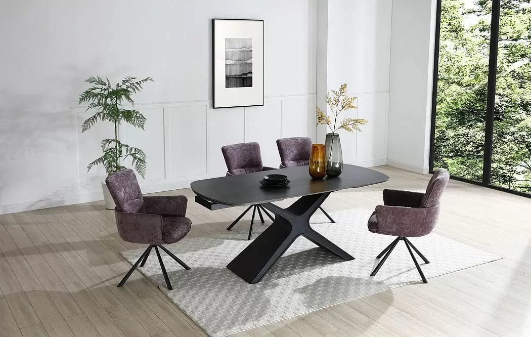 Стол Charlotta + 4 стула Gregory - фото 2