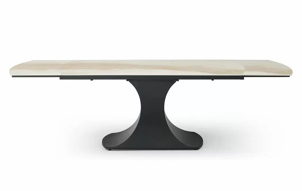 Стол раскладной Claudia 160-240, бежевая керамика - фото 12