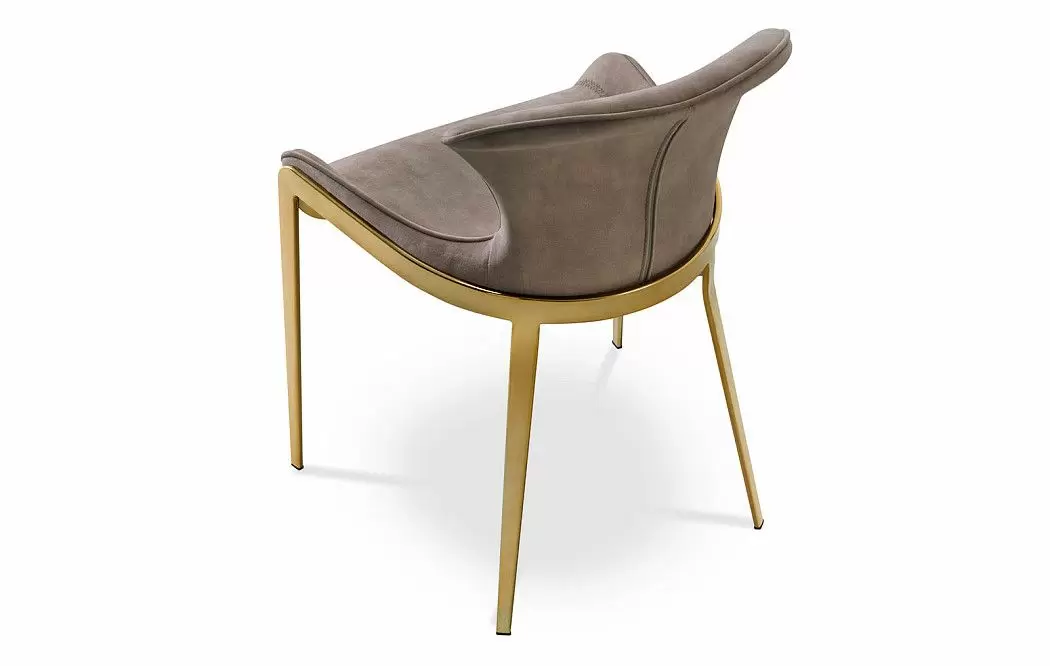 Стул Hillary, капучино/золото - фото 10