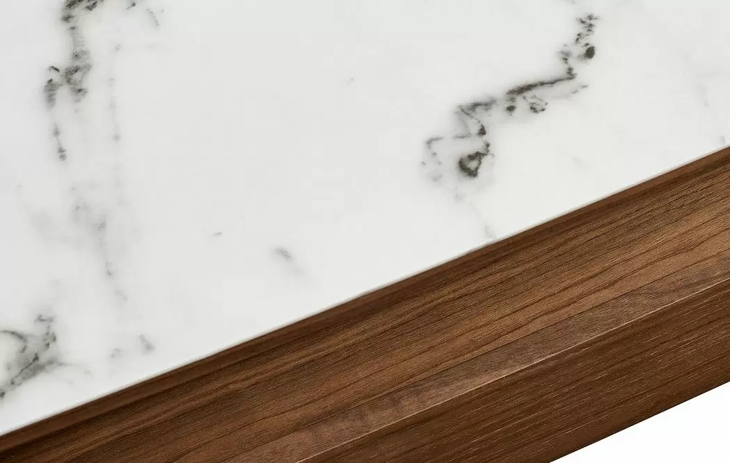 ТВ Тумба Stanford, орех/мрамор - фото 6