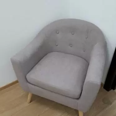 Кресло Florence, серо-бежевый/натуральный