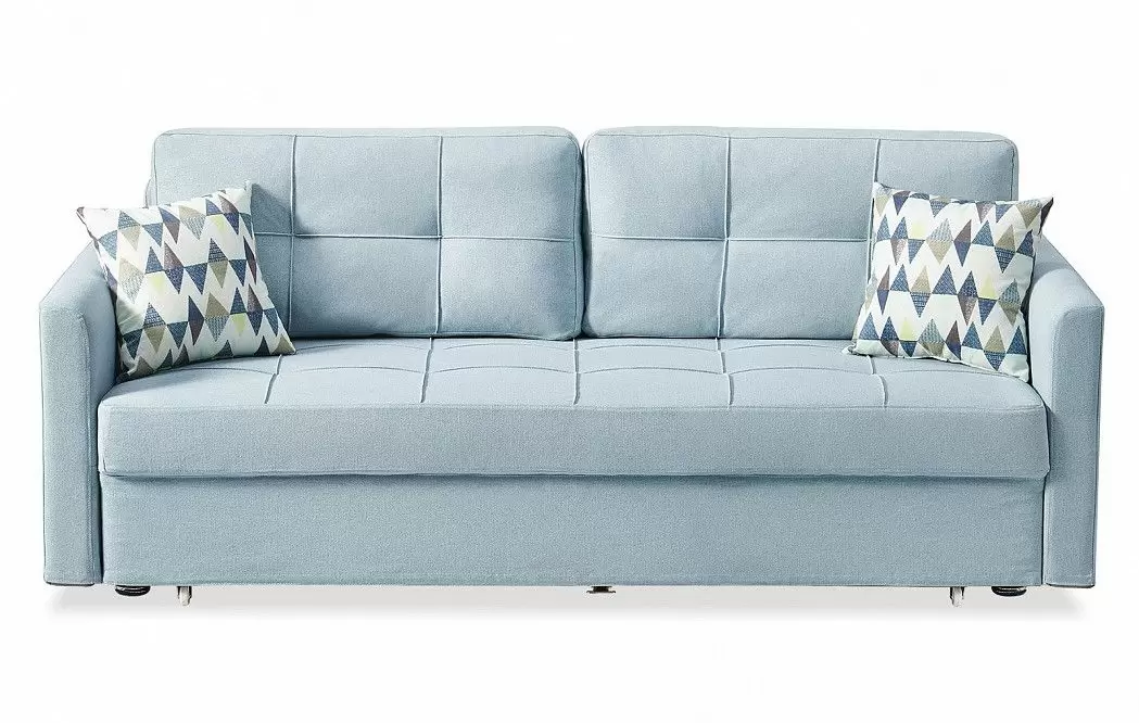 Диван-кровать Jeffrey, цвет серо-голубой - фото 6