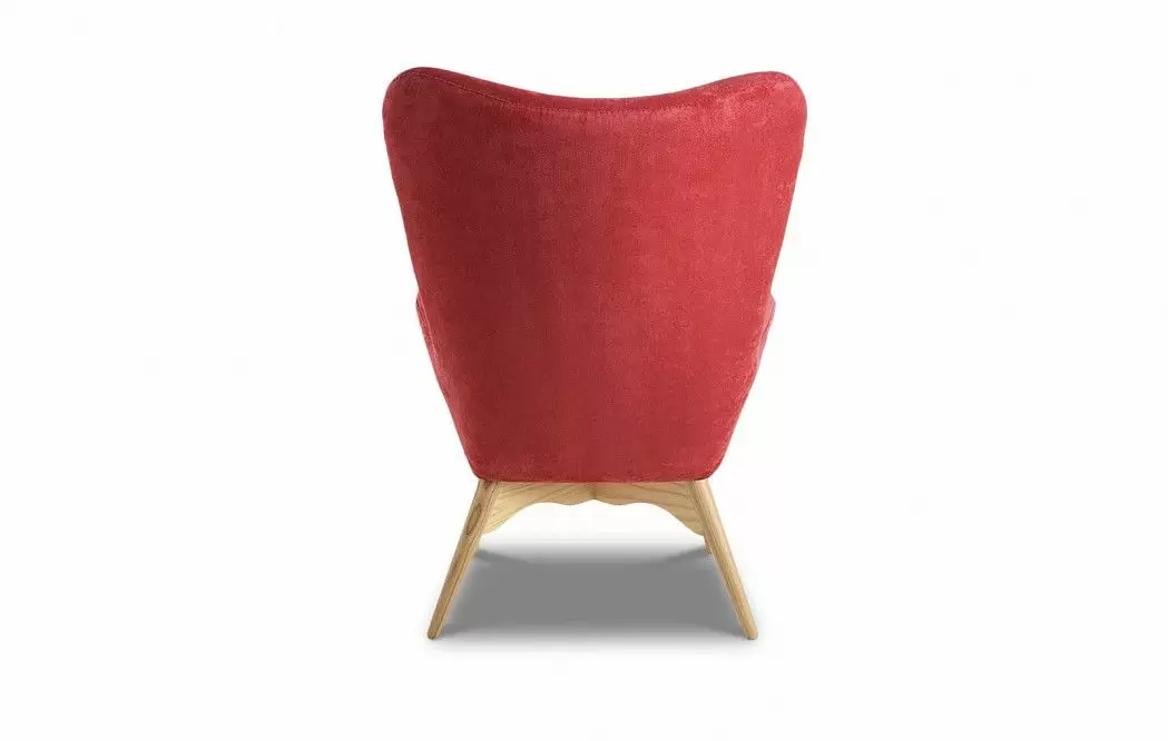 Кресло Contour, коралловый/ясень - фото 7