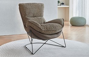 Кресло May, серо-коричневый