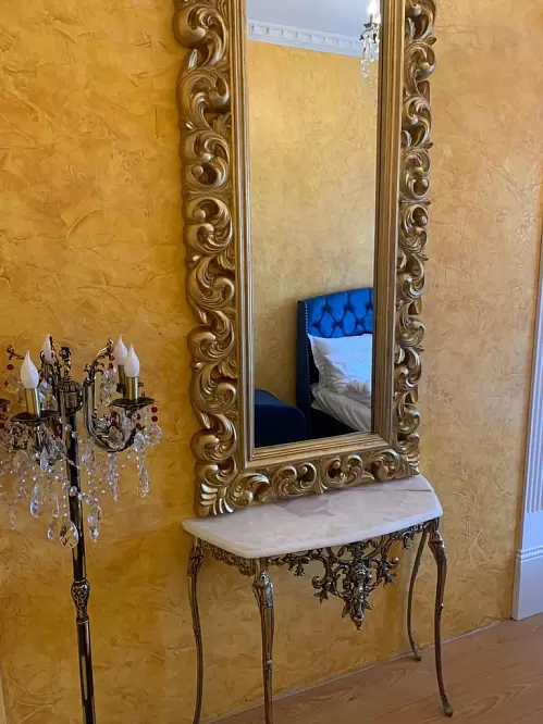 Зеркало Andorra 80х190 (Dupen), золото - фото 6