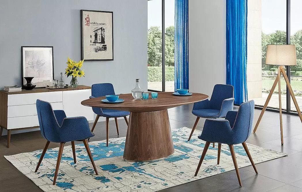 Стол Parker + 4 стула Django - фото 2