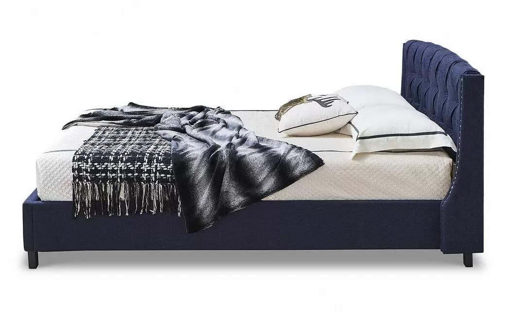 Кровать Evita 180x200 (с подъемным механизмом), темно-синий - фото 9