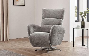 Кресло-реклайнер Star, серый