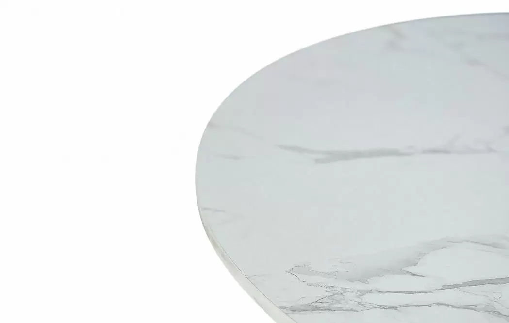 Стол раскладной Charly 100-129, светлый мраморный рисунок - фото 10