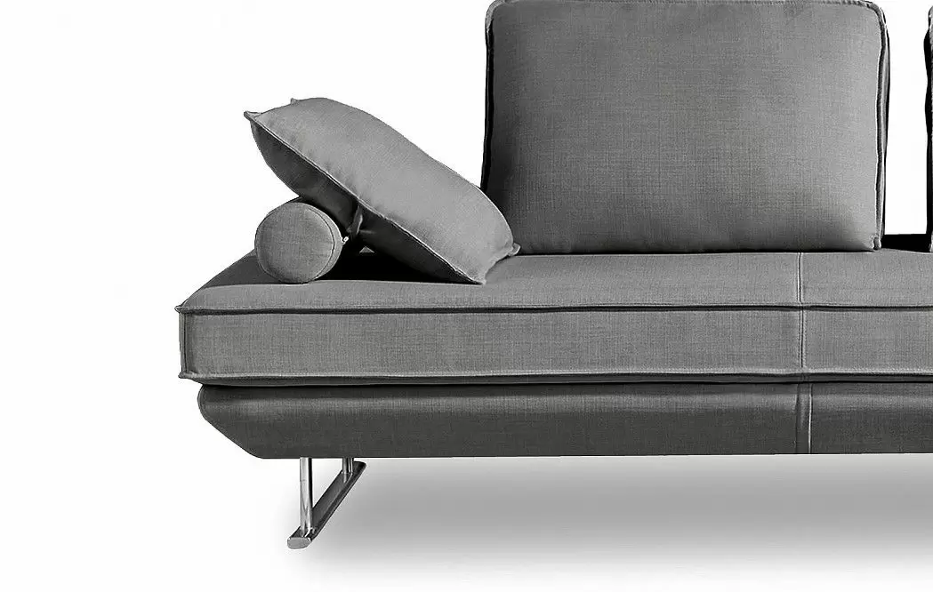 Диван-трансформер Bergamo угловой, серый - фото 18