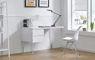 Стол письменный Novum, белый