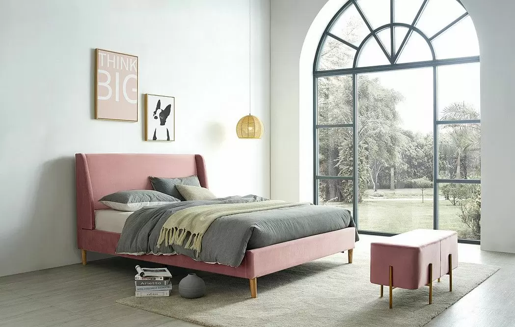 Кровать Carrera 180x200 (с подъемным механизмом), лиловый