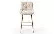 Стул полубарный Joely Bar (65), бежевый/шампань