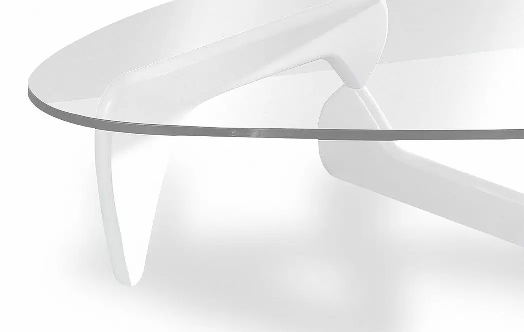 Стол журнальный Muse (в стиле Noguchi), белый - фото 5