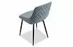 Стул Gerti, серо-голубой/черный