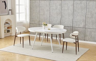 Стол Valerie + 4 стула Aaron