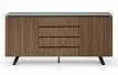 Буфет Nottingham, серая керамика/орех