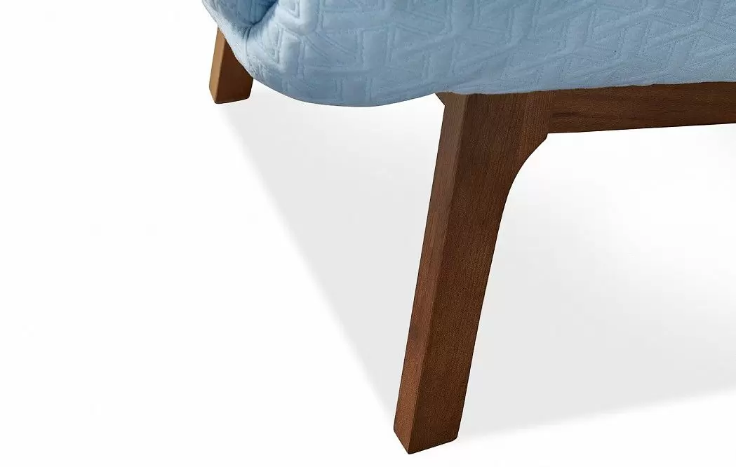 Кресло Baronet, голубой - фото 9