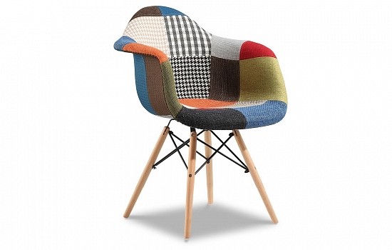Стул Aura (в стиле Eames), пэчворк
