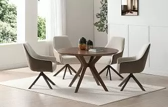 Стол Clark + 4 стула Emma