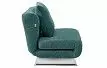 Кресло-кровать Rosy, темно-бирюзовый/хром
