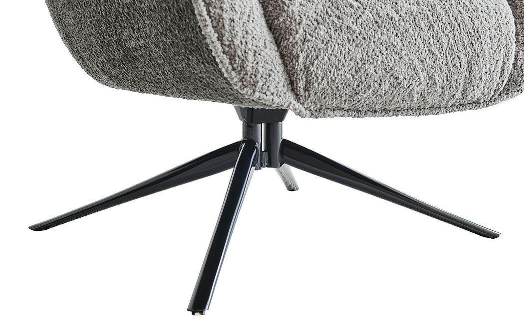 Кресло Sebastian, серый/темно-серый - фото 6