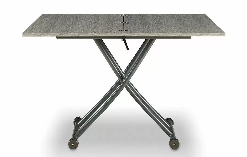 Стол-трансформер Clayton I, серый - фото 8