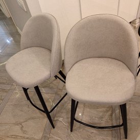 Стул полубарный Sally (60), графит/дерево