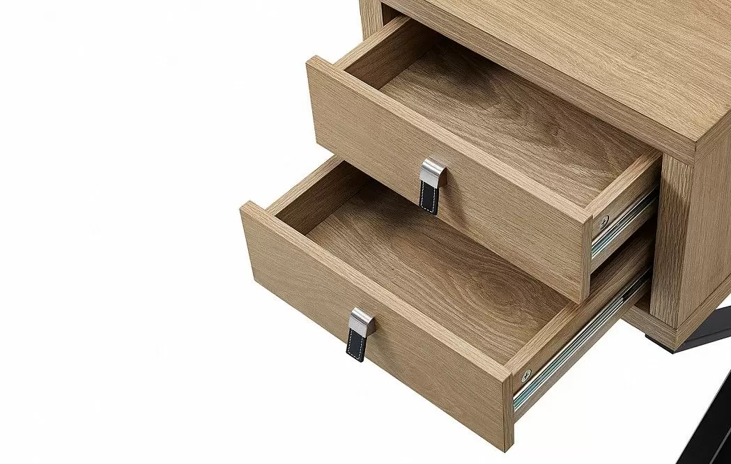 Стол письменный Brendan, дерево/черный - фото 4