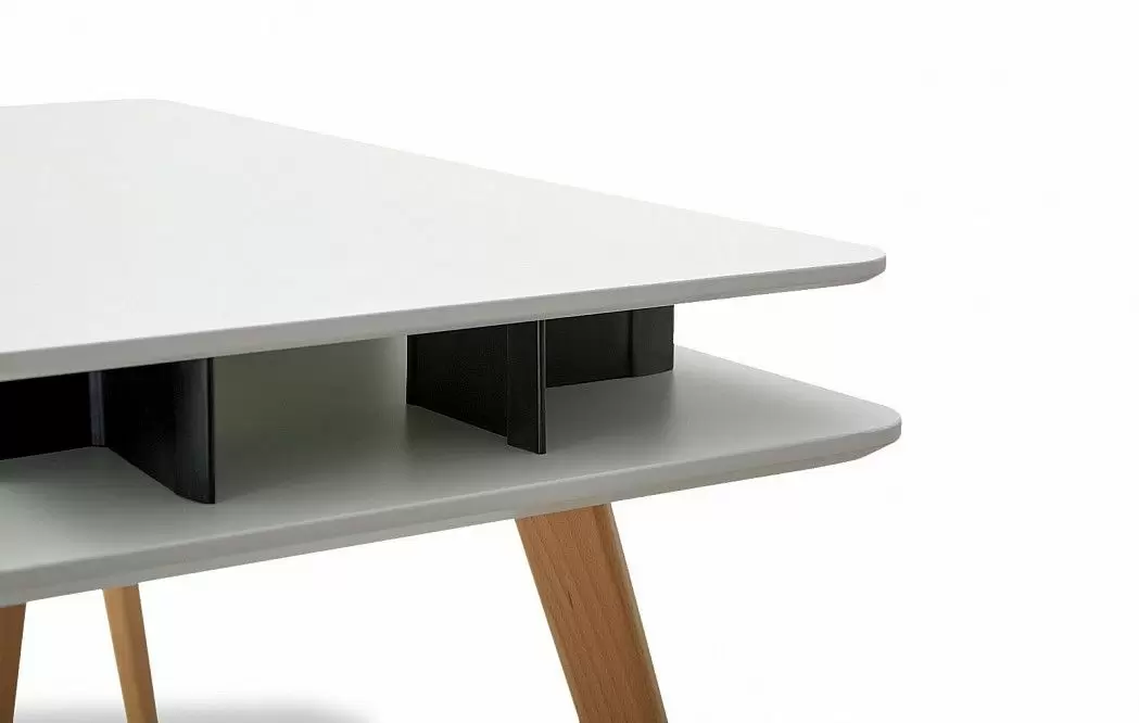 Стол письменный Nordic, белый - фото 8